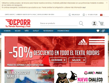 Tablet Screenshot of deporr.com